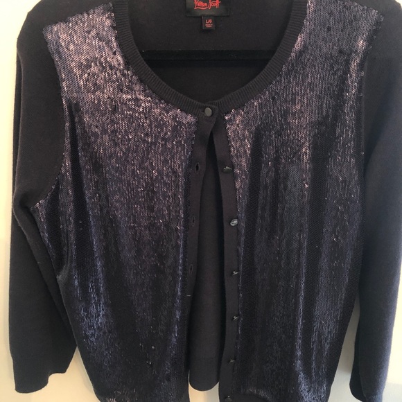 Banana Republic Sequined sweater in L, like new. - Picture 5 of 6